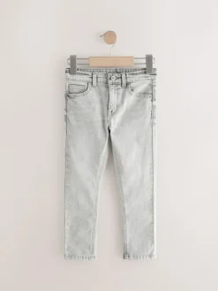 Outlet Next Light Grey Skinny Fit Stretch Jeans (3-17yrs)