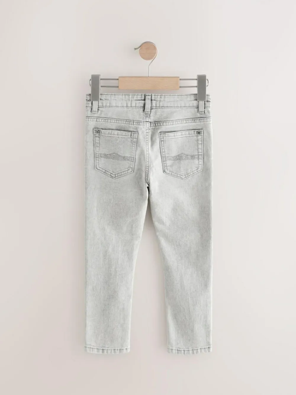 Outlet Next Light Grey Skinny Fit Stretch Jeans (3-17yrs)