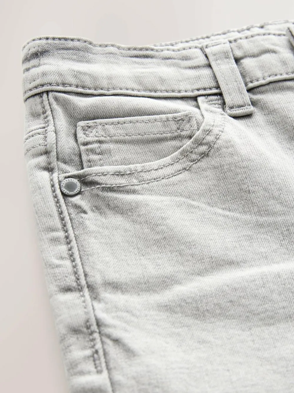Outlet Next Light Grey Skinny Fit Stretch Jeans (3-17yrs)