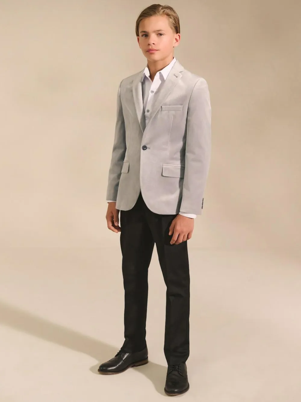 Next Velvet Blazer (3-16yrs)^BOY Suits & Vest