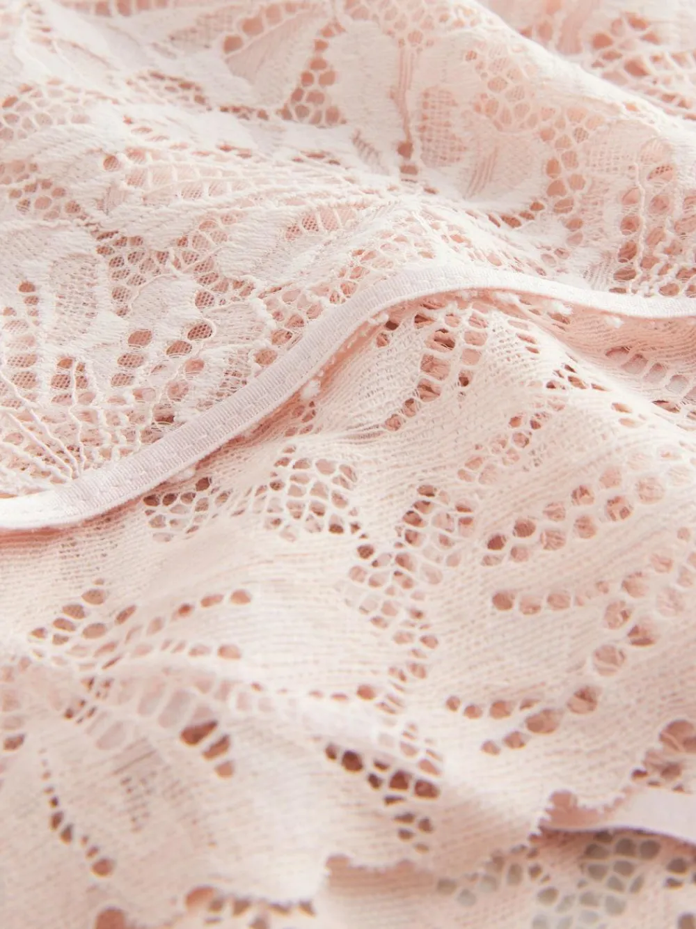 Next Light Pink High Leg Ultimate Comfort Lace Knickers 2 Pack^Women Panties