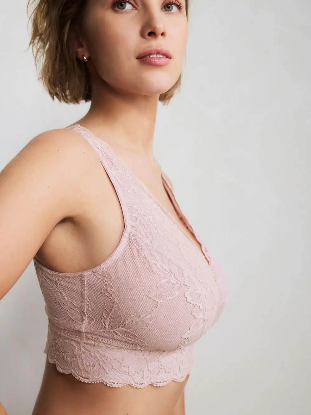 Next Non Pad Non Wire Total Support Lace Bra^Women Bras|Dd+ Range