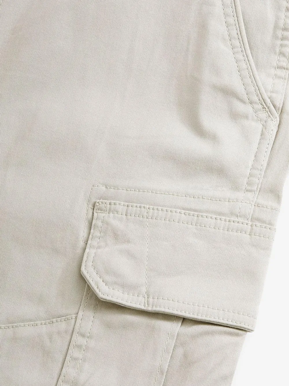 Discount Next Light Stone Slim Fit Cotton Stretch Cargo Trousers