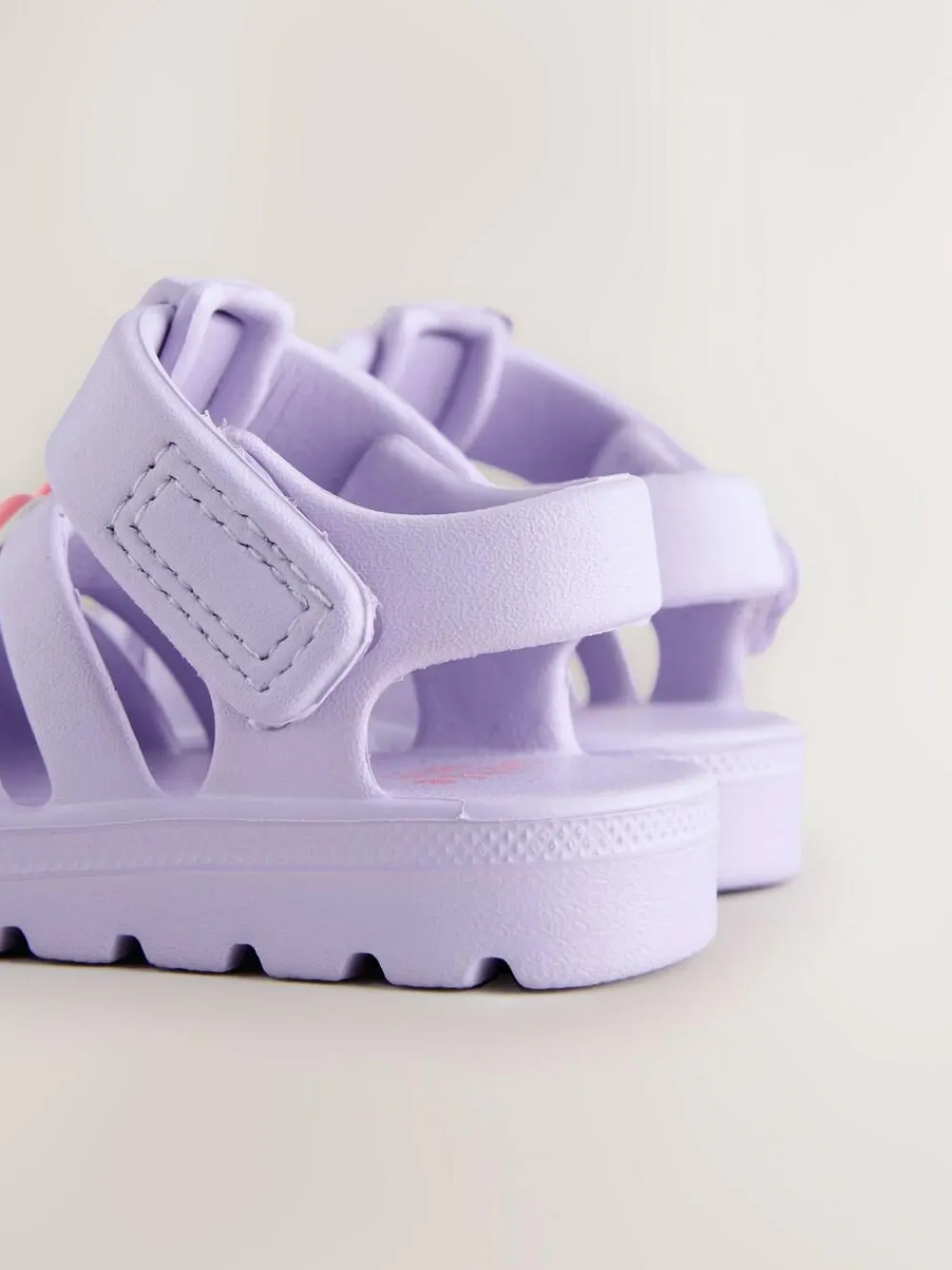 New Next EVA Fisherman Sandals (0-24mths) Lilac Purple Character