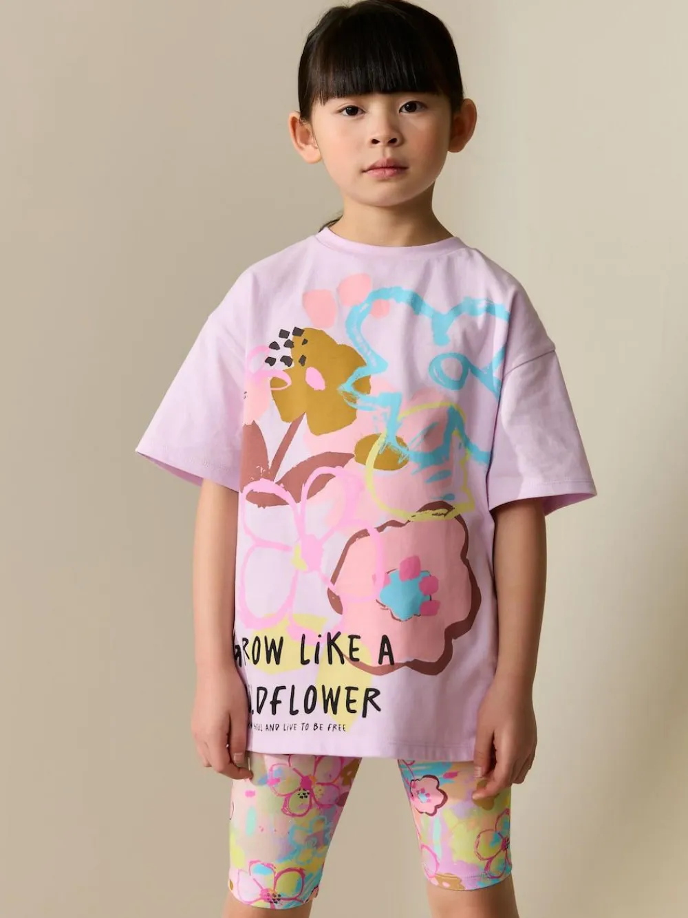 Next T-Shirt and Cycle Shorts Set (3-16yrs)^ Sets & Coords|Shorts & Skirts