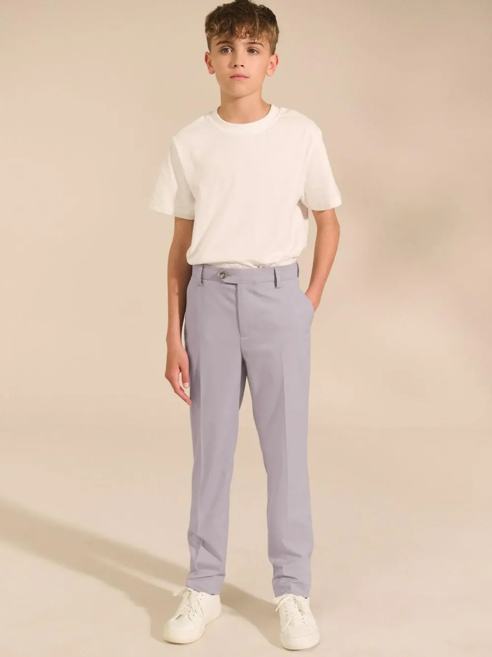 Online Next Lilac Purple Suit Trousers (3-16yrs)