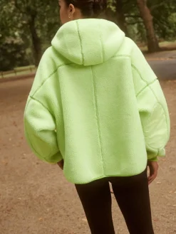 Next Active Borg Hooded Jacket^Women Coats & Jackets|Coats & Jackets