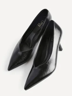 Linzi Bellamy V-Shaped Closed Toe Court Heels^Women Heels