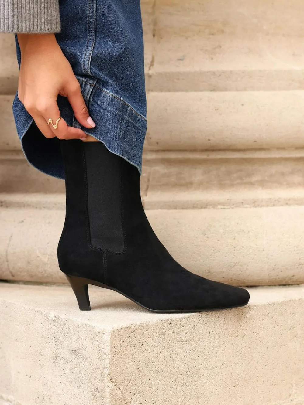 Linzi Ritual Kitten Heeled Chelsea Boots^Women Boots & Wellies|Boots