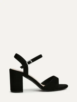Linzi Soul Open Back Barely There Block Heel Sandals^Women Heels