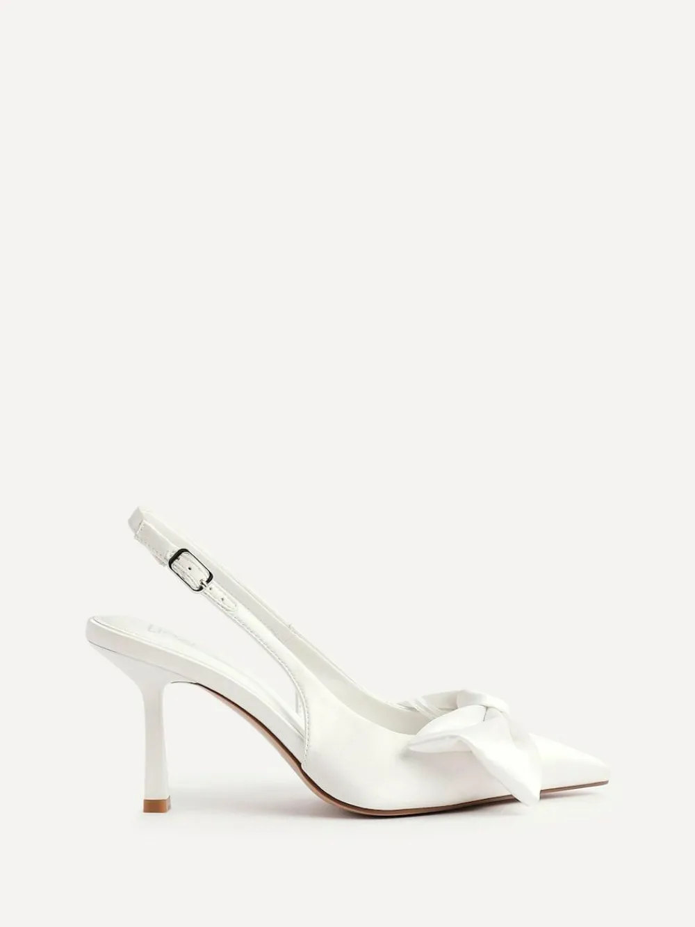 Linzi Cream Bridal Always Courts With Bow Detail