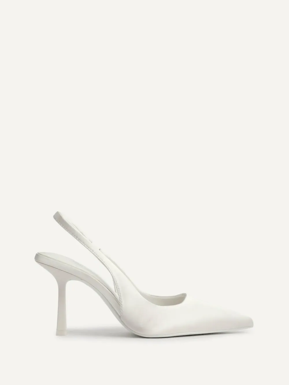 Linzi Ivory Matched Bridal Sling Back Court Heels^Women Heels