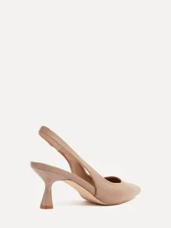 Discount Linzi Mocha Presley Stiletto Pointed Court Heels