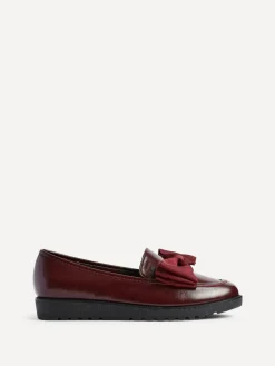 Linzi Cathy Platform Loafers with Large Bow^Women Flats