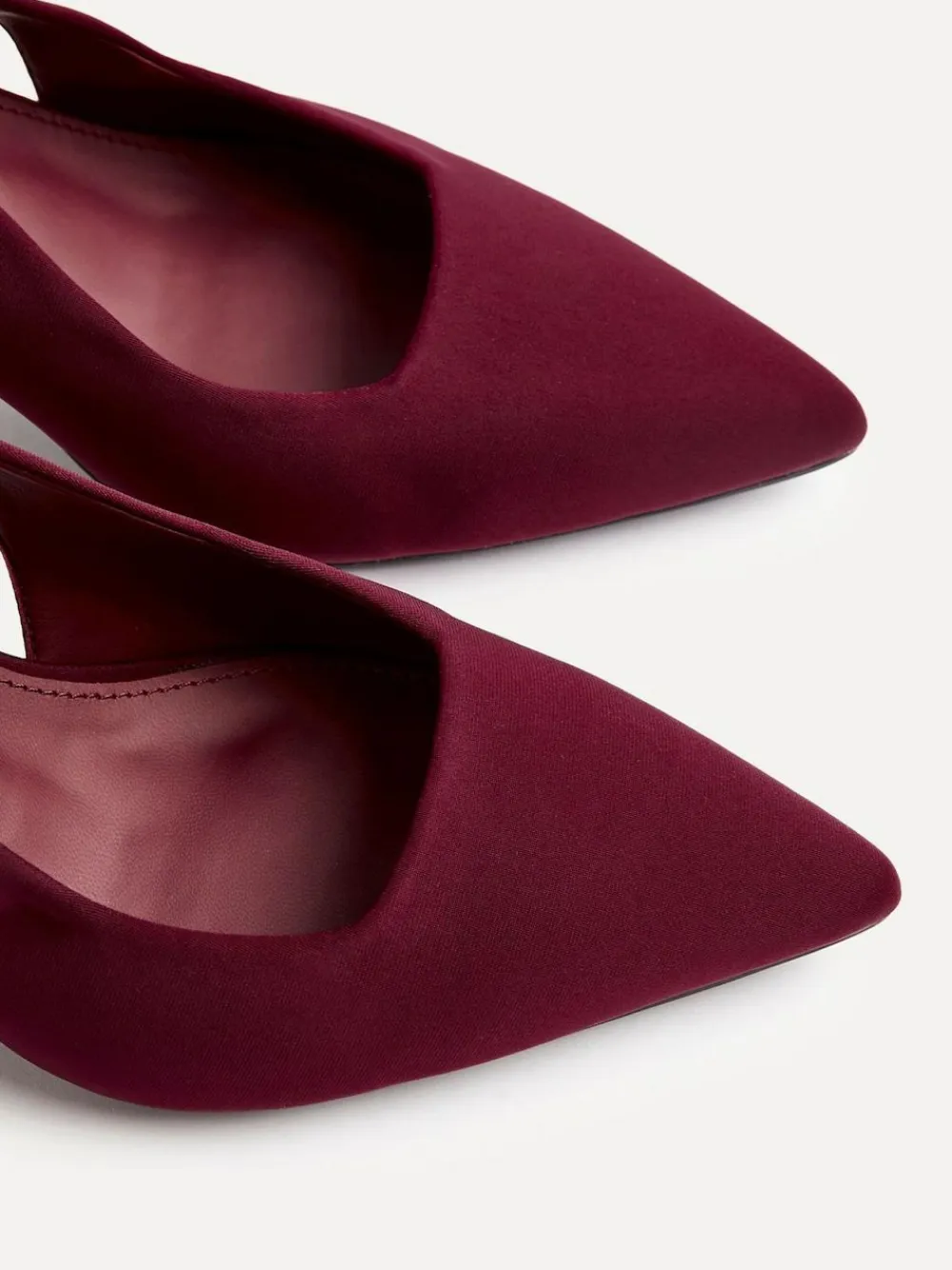 Outlet Linzi Izzie Wide Fit Slingback Court Heels Red