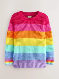 Little Bird by Jools Oliver Knitted Colourblock Jumper^ Nightwear|Knitwear