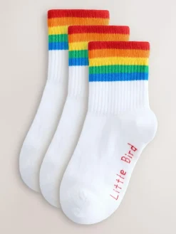 Little Bird by Jools Oliver Ankle Socks 3 Pack^ Tights|Socks & Tights