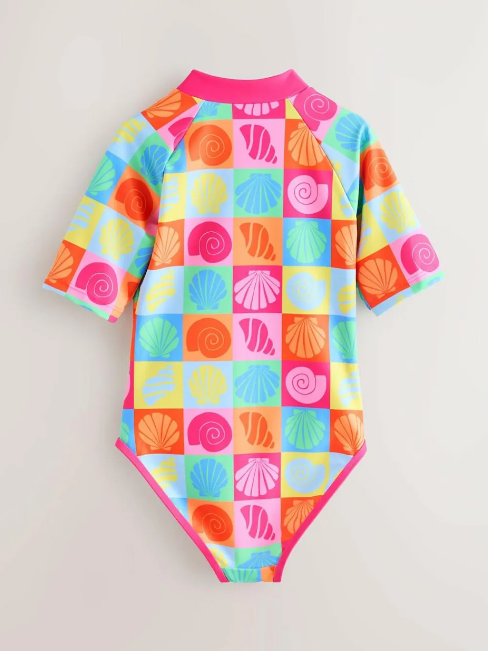 Little Bird by Jools Oliver Shell Print Zip Through Swimsuit^ Swimwear|Swimwear