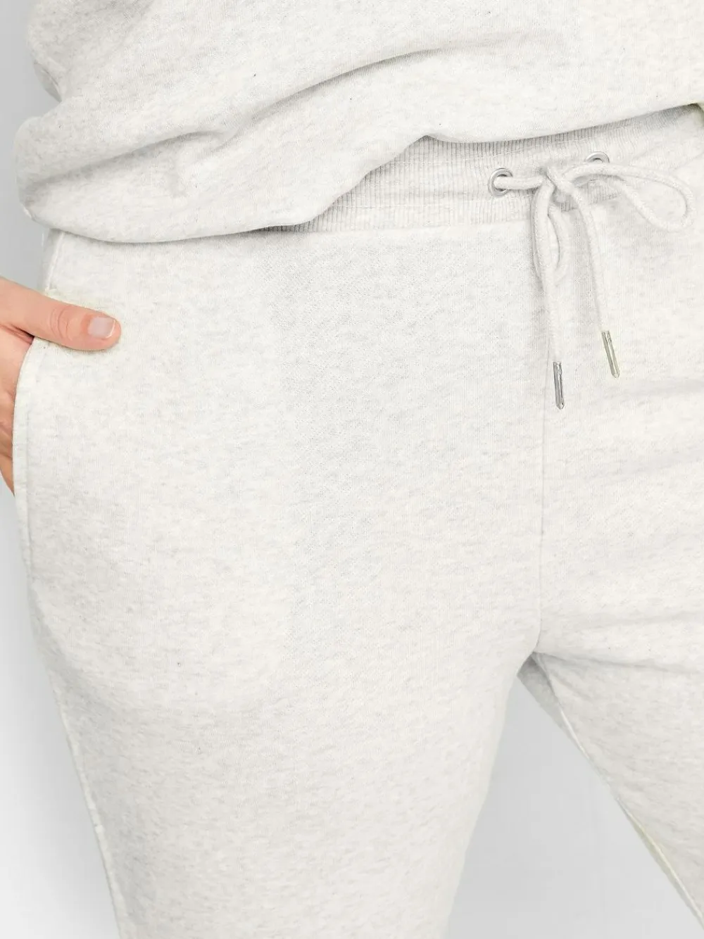Long Tall Sally Grey Basic Cuffed Joggers^Women Leggings & Sweatpants