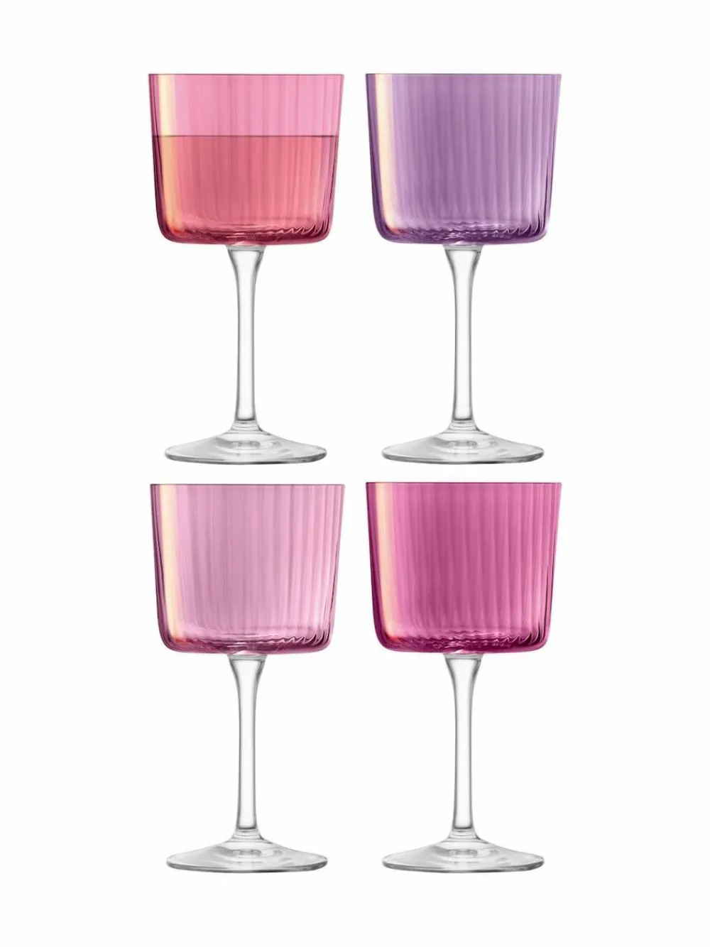 LSA International Gems Assorted Set of 250ml Wine Glasses^ Glassware