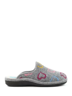 Discount Lunar Mule Slippers Grey