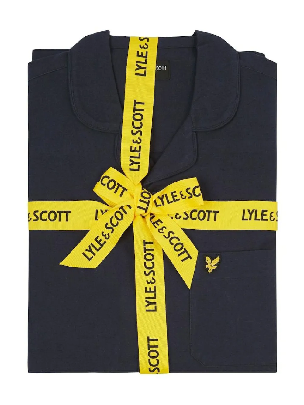 Sale Lyle & Scott Blue Remmington Sleep Set