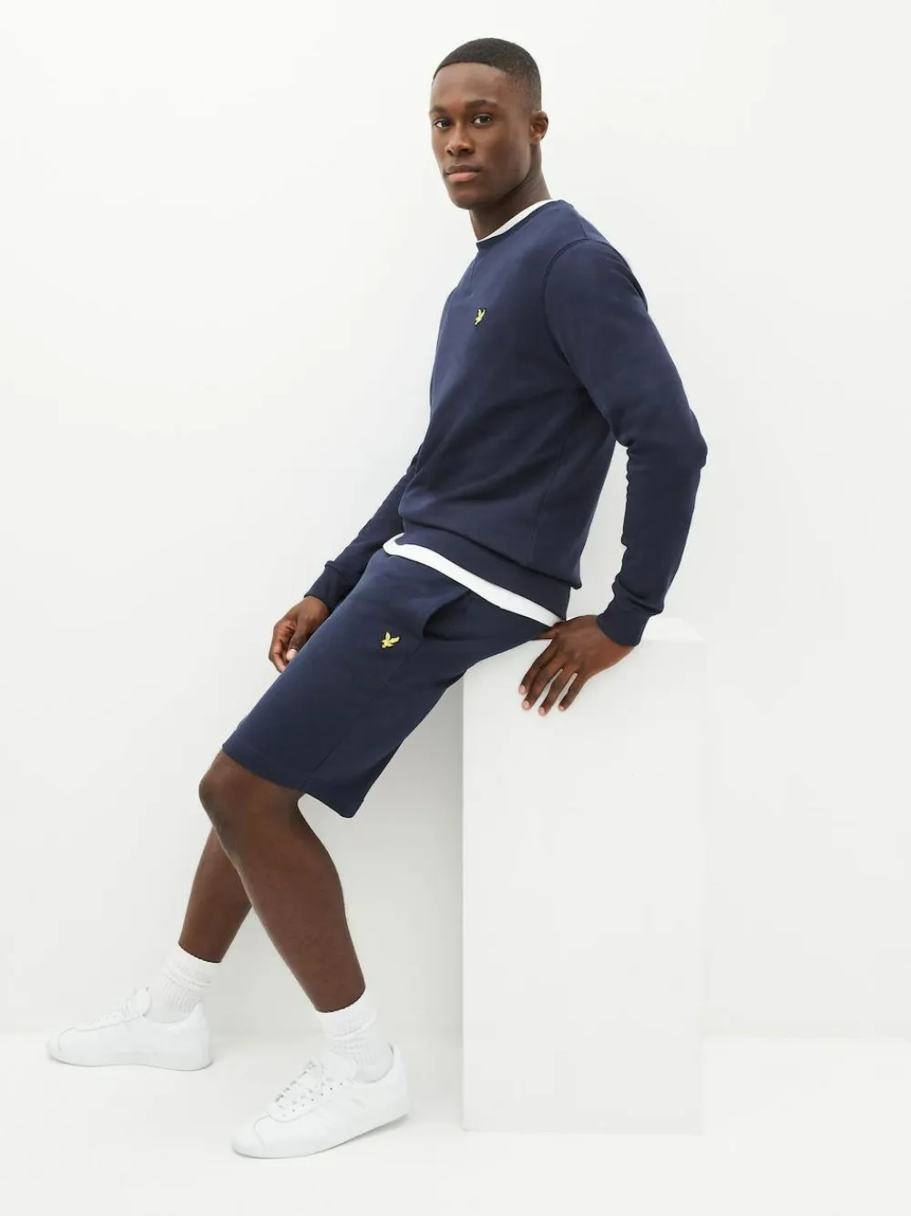 Lyle & Scott Cotton Jersey Shorts^ Shorts