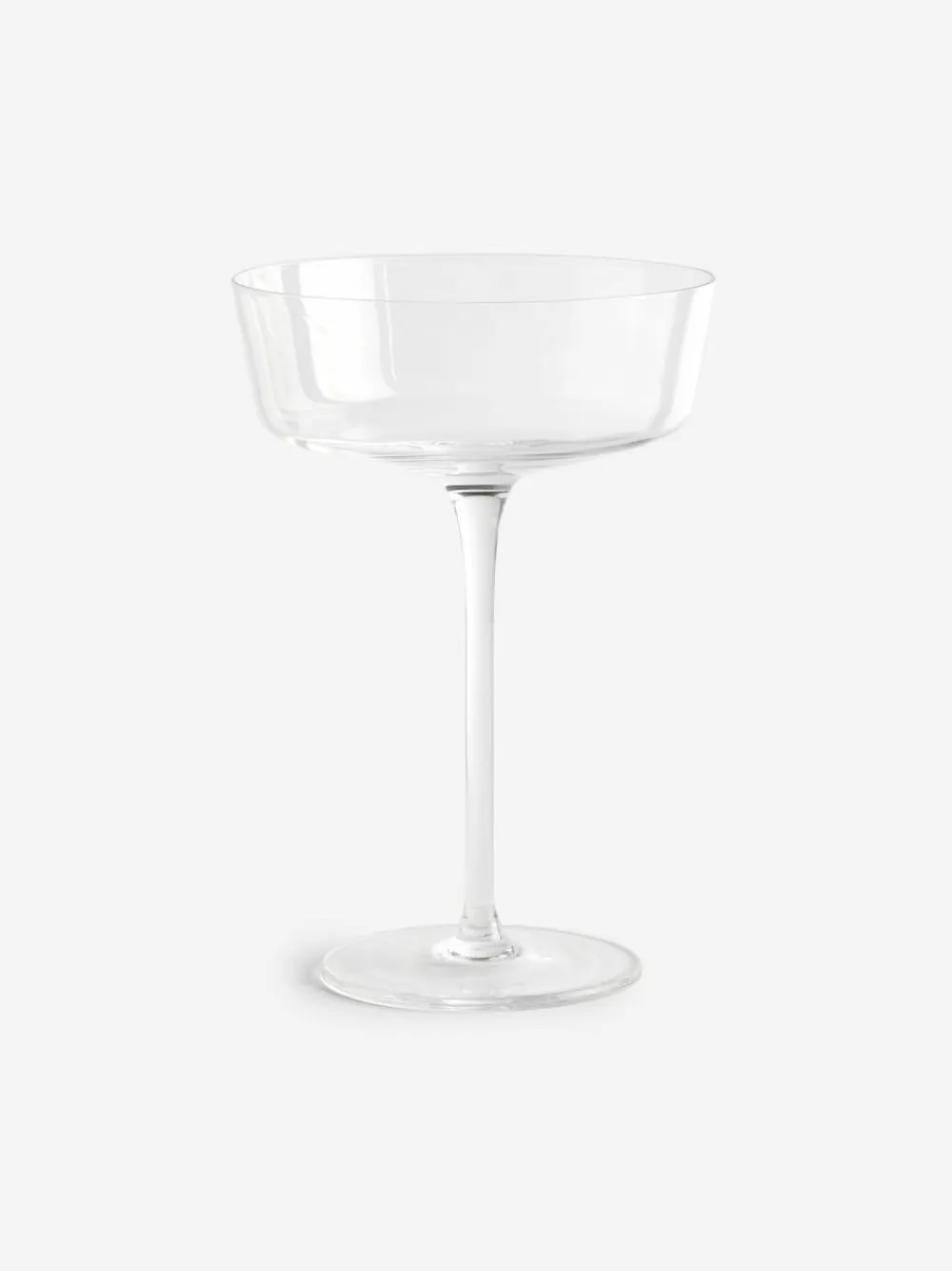 Clearance MADE.COM Set of 4 Clear Velma Crystal Cocktail Glasses