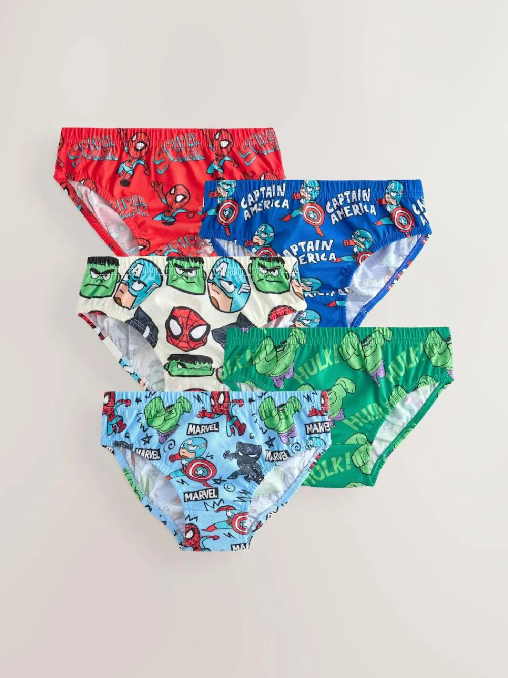 Next Briefs 5 Pack (1.5-10yrs)^BOY Underwear