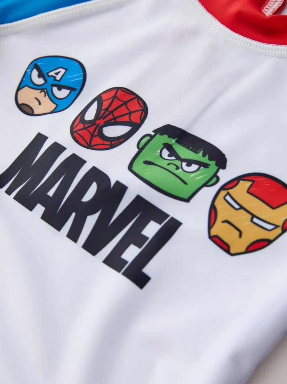 Discount Next Rash Vest and Swim Shorts Set (3mths-7yrs) Marvel