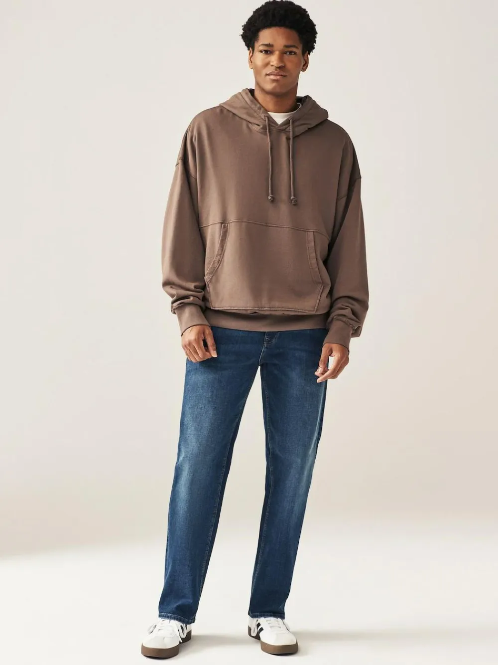Discount Next Mid Blue Classic Stretch Relaxed Fit Jeans