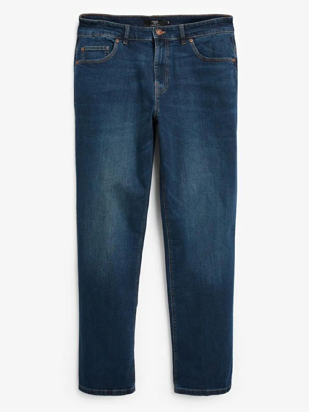 Discount Next Mid Blue Classic Stretch Relaxed Fit Jeans