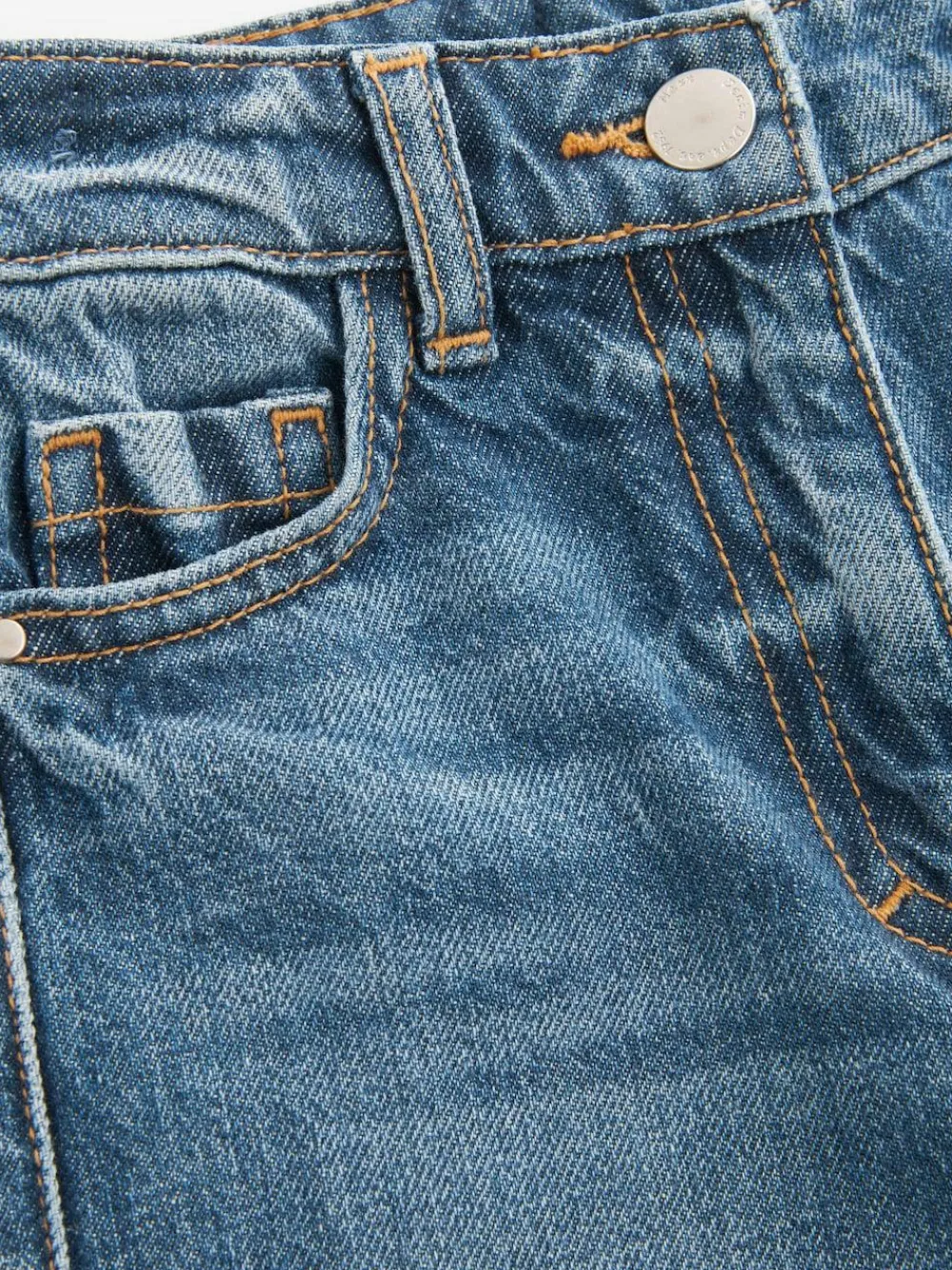 New Next Mom 100% Cotton Jeans (3-16yrs) Mid Blue Denim