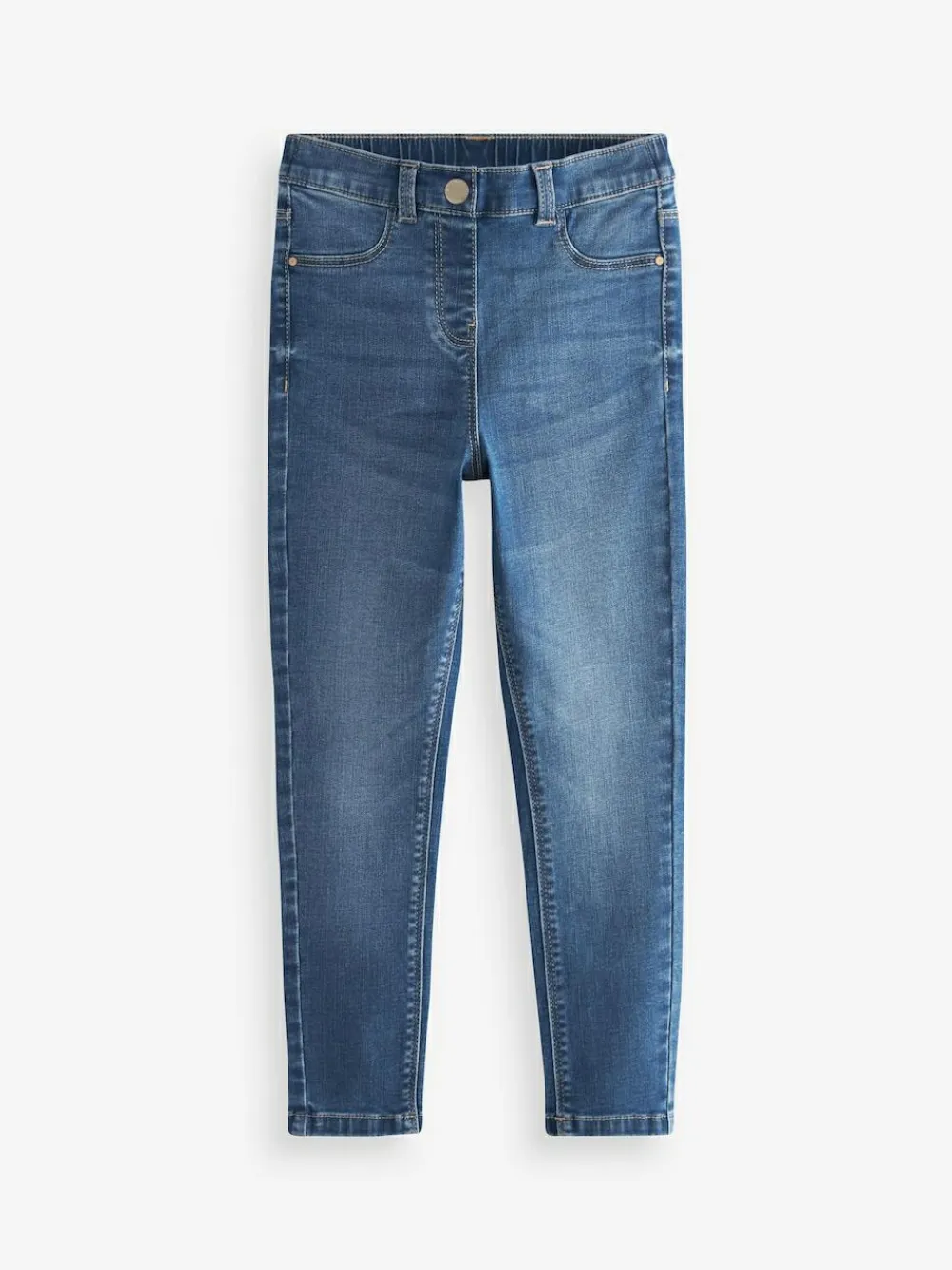 Sale Next Long Length Stretch Jeggings (3-16yrs) Mid Blue
