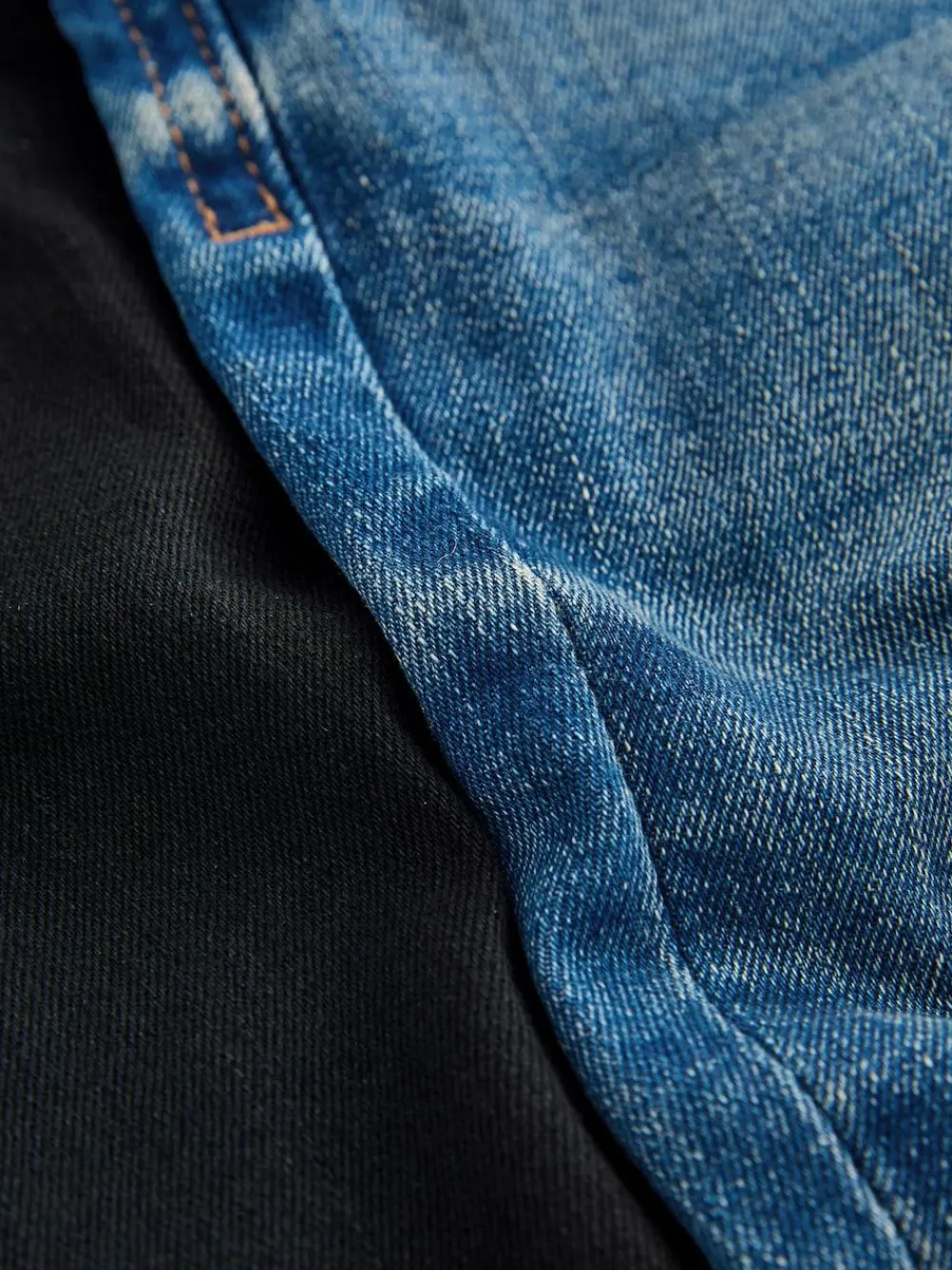 Next Mid Blue/Black Denim 2 Pack Regular Fit Comfort Stretch Jeans (3mths-7yrs)