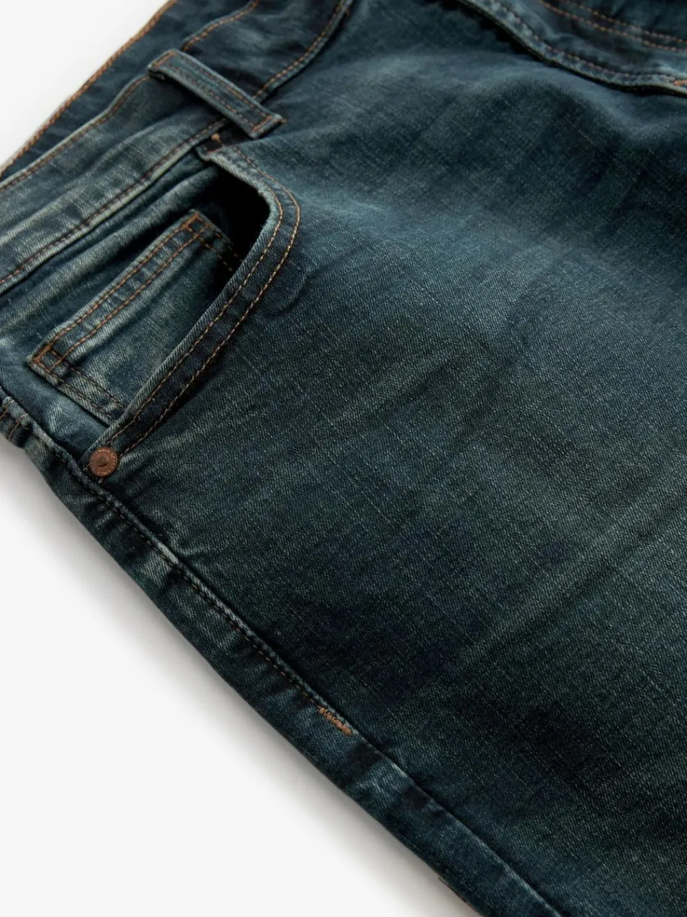 Next Straight Fit Authentic Stretch Denim Jeans^ Jeans|Jeans