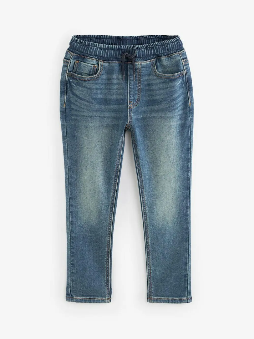 Next Skinny Fit Stretch Elasticated Waist Jeans (3-16yrs)^BOY Jeans|Jeans