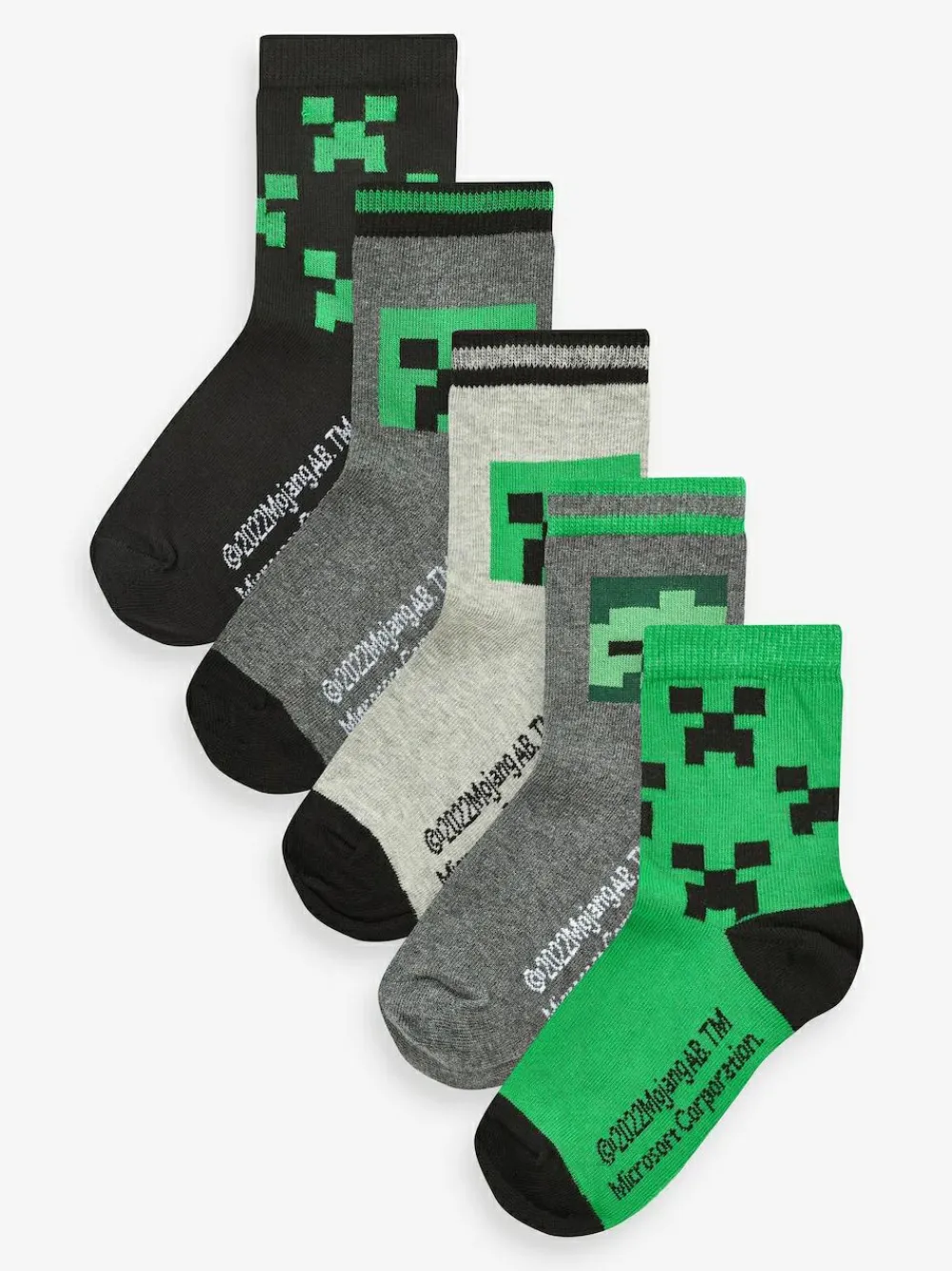 Next Character Cotton Rich Socks 5 Pack^BOY Socks