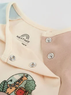 Clearance Next Mineral Little Cub Baby Tops and Leggings 8 Piece Set (0mths-2yrs)