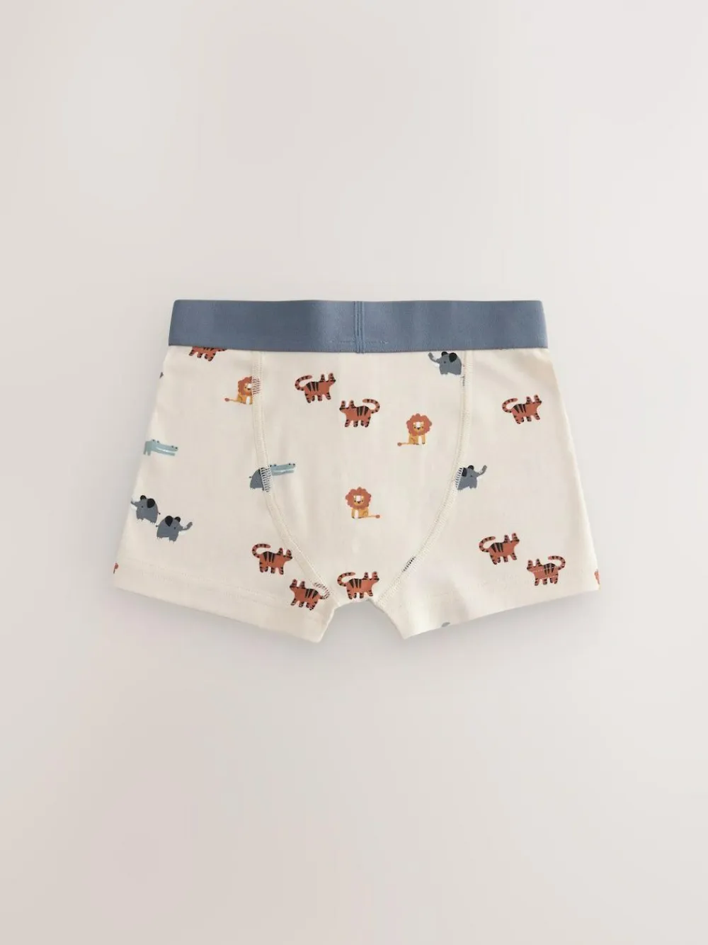 New Next Junior Character Trunks 5 Pack (1.5-16yrs) Mini Safari Print