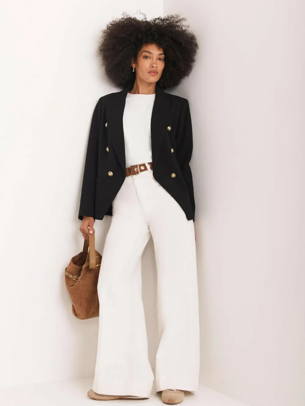 Mint Velvet Black Double Breasted Blazer^Women Suits & Tailoring|Blazers