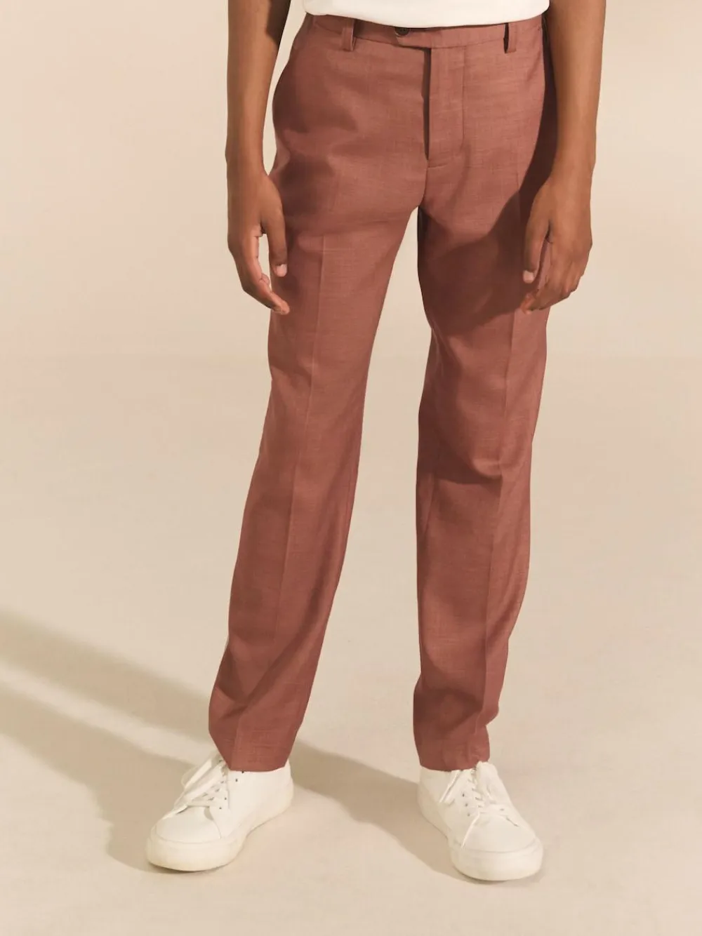 Next Mocha Brown Suit Trousers (3-16yrs)^BOY Suits & Vest