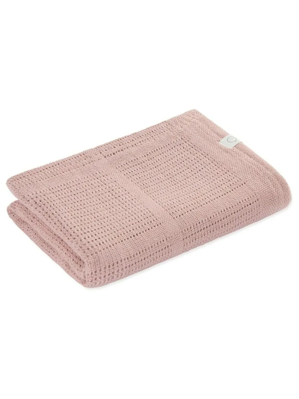 Hot Mori Rose Pink Blend Cellular Baby Blanket
