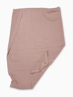 Hot Mori Rose Pink Blend Cellular Baby Blanket