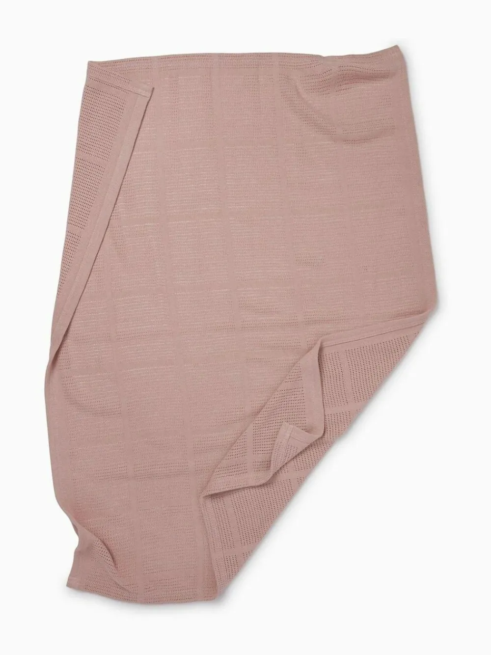 Hot Mori Rose Pink Blend Cellular Baby Blanket