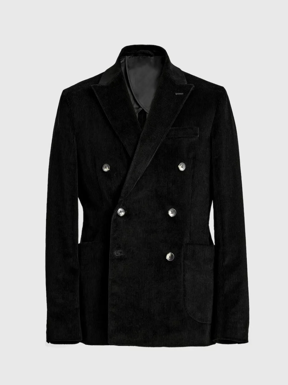 MOSS Slim Corduroy Suit Jacket^ Blue Suits