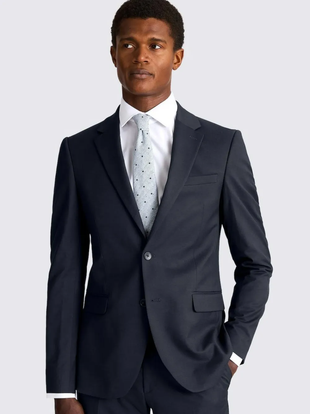 MOSS Slim Regular Fit Stretch Suit Jacket^ Blue Suits
