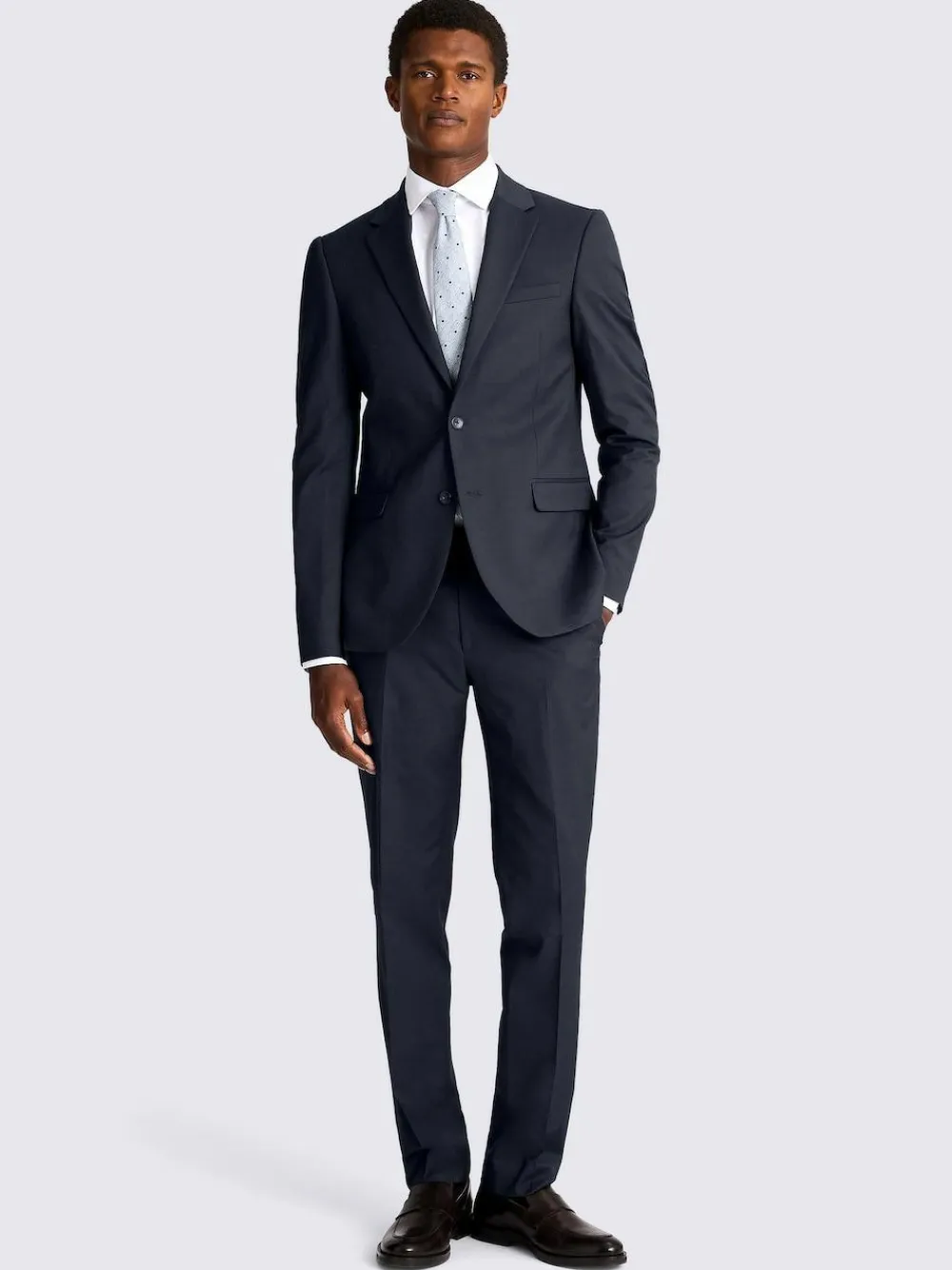 MOSS Slim Regular Fit Stretch Suit Jacket^ Blue Suits