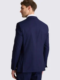 MOSS Tailored Regular Fit Stretch Suit Jacket^ Blue Suits