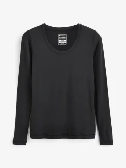 Discount Mountain Warehouse Keep The Heat Quick Drying Thermal Top Black